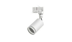Spectrum LED railspot mini wit met opale ring - 3-Fase universeel - GU10 aansluiting Spectrum LED railspot mini wit met opale ring - 3-Fase universeel - GU10 aansluiting