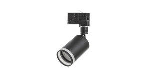 Spectrum LED railspot mini zwart met opale ring - 3-Fase universeel - GU10 aansluiting Spectrum LED railspot mini zwart met opale ring - 3-Fase universeel - GU10 aansluiting