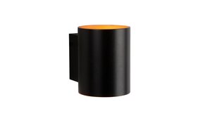 Spectrum LED wandlamp zwart goud rond - G9 aansluiting Spectrum LED wandlamp zwart goud rond - G9 aansluiting