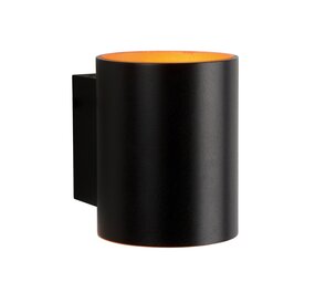 Spectrum voor de installateur LED wandlamp zwart goud rond - G9 aansluiting