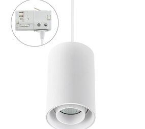 Spectrum voor de installateur LED Railspot Wit met GU10  fitting - Universeel 3-Fase - excl. LED GU10