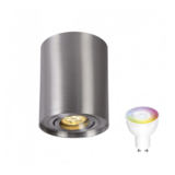 Spectrum WiFi LED plafondspot kantelbaar - Tube Aluminium - Bediening met de app Spectrum WiFi LED plafondspot kantelbaar - Tube Aluminium - Bediening met de app