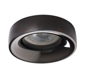 Kanlux LED GU10 inbouwspot grijs rond - Enkelvoudig voor 1 LED GU10 spot