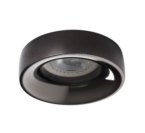 LED GU10 inbouwspot grijs rond - Enkelvoudig voor 1 LED GU10 spot