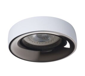 Kanlux OP=OP LED GU10 inbouwspot wit rond - Enkelvoudig voor 1 LED GU10 spot