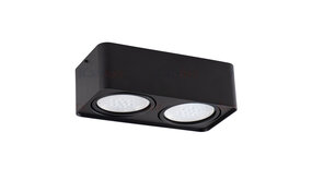 Kanlux LED Plafondspot TUBEO - 2*GU10 AR111 - excl. LED spot - Zwart Kanlux LED Plafondspot TUBEO - 2*GU10 AR111 - excl. LED spot - Zwart