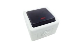 Aigostar Opbouw wisselschakelaar met indicatielampje Aigostar Opbouw wisselschakelaar met indicatielampje