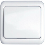 Aigostar Inbouw wisselschakelaar - wit - vierkant - met afdekraam Aigostar Inbouw wisselschakelaar - wit - vierkant - met afdekraam