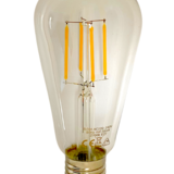 LED Filament lamp dimbaar - E27 ST64 - 4W vervangt 40W - 2700K warm wit licht - Tall