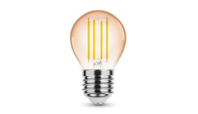 OP=OP LED Filament lamp E27 - ST64 - 4W vervangt 33W - 1800K zeer warm wit licht - Tall OP=OP LED Filament lamp E27 - ST64 - 4W vervangt 33W - 1800K zeer warm wit licht - Tall