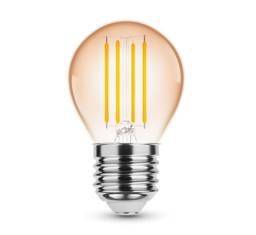 Modee Lighting OP=OP LED Filament lamp E27 - ST64 - 4W vervangt 33W - 1800K zeer warm wit licht - Tall