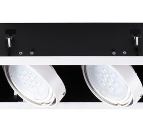 Kanlux LED Inbouwspot MATEO - 2*GU10 AR111 - excl. LED spot - Wit