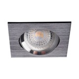 Kanlux LED inbouwspot zwart - Zaagmaat 70-75mm buitenmaat 82x82mm Kanlux LED inbouwspot zwart - Zaagmaat 70-75mm buitenmaat 82x82mm