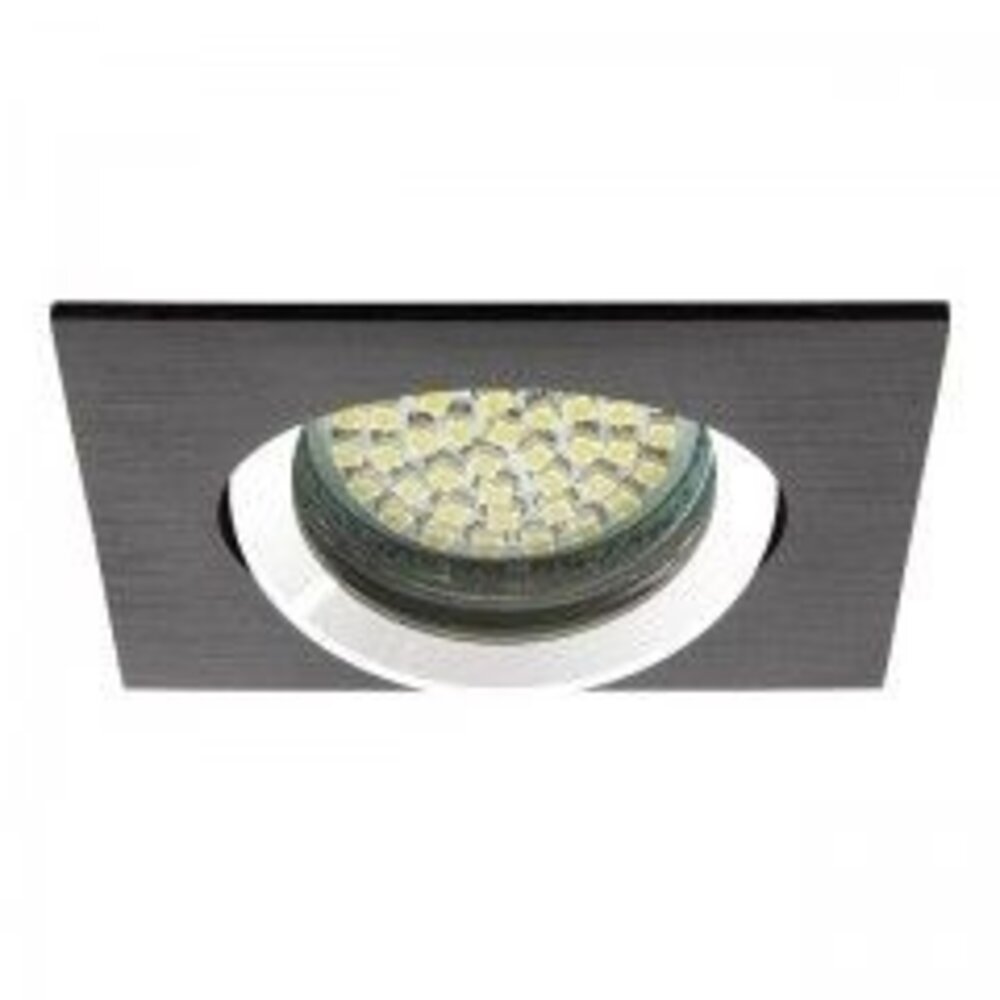 Kanlux LED inbouwspot  zwart - Zaagmaat 70-75mm buitenmaat 82x82mm Kanlux LED inbouwspot  zwart - Zaagmaat 70-75mm buitenmaat 82x82mm