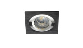 Kanlux LED inbouwspot  zwart - Zaagmaat 80mm buitenmaat 90x90mm