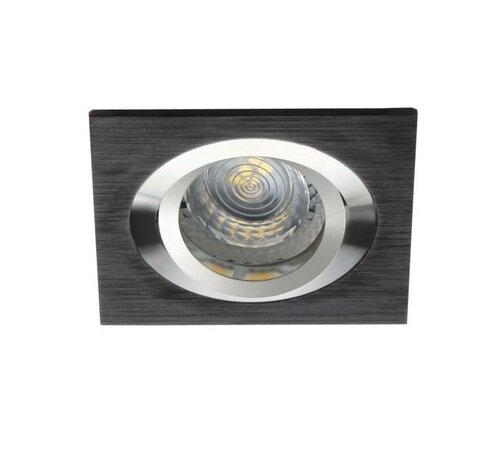 LED inbouwspot zwart - Zaagmaat 80mm buitenmaat 90x90mm
