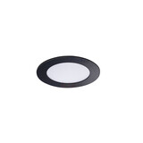 Kanlux LED inbouwspot - Zwart- Rond - 6W vervangt 40W 3000K warm wit licht - 230v aansluiting Kanlux LED inbouwspot - Zwart- Rond - 6W vervangt 40W 3000K warm wit licht - 230v aansluiting