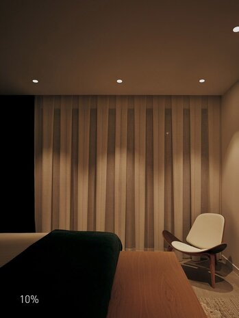 LED inbouwspot zwart dimbaar IP65 - 5W Dim to Warm 1800K-2800K LED inbouwspot zwart dimbaar IP65 - 5W Dim to Warm 1800K-2800K