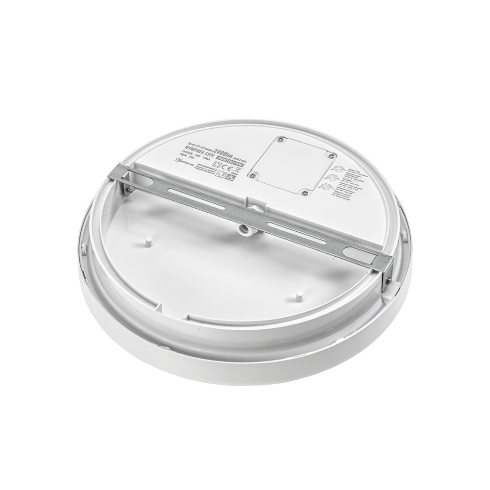 Spectrum Plafondlamp LED met sensor - IP65 Waterdicht - 30W vervangt 270W - Helder wit licht 4000K Spectrum Plafondlamp LED met sensor - IP65 Waterdicht - 30W vervangt 270W - Helder wit licht 4000K