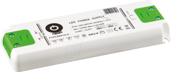 LED voedingsadapter - 12V 50W 4.2A - IP67 Waterdicht LED voedingsadapter - 12V 50W 4.2A - IP67 Waterdicht