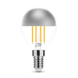 LED Filament kopspiegellamp - E14 P45 4W - 2700K warm wit licht