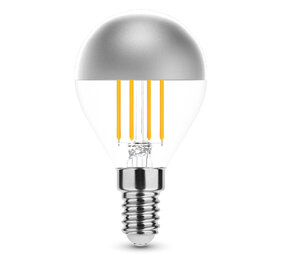 LED Filament kopspiegellamp - E14 P45 4W - 2700K warm wit licht