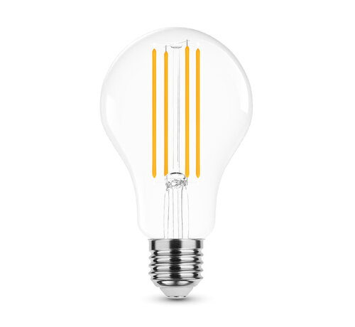 Modee Lighting LED Filament Lamp dimbaar - E27 A70 15W - vervangt 125W - 2700K warm wit licht
