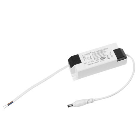 LCB LED Europe LED Driver Dimbaar - Triac / fase aansnijding | 420mA - Geschikt voor 17W LED Paneel - Incl. Male connector LCB LED Europe LED Driver Dimbaar - Triac / fase aansnijding | 420mA - Geschikt voor 17W LED Paneel - Incl. Male connector