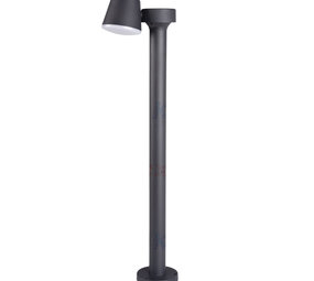Kanlux OP=OP LED Buitenlamp / Tuinlamp staand - IP54 - 7.5W  - 4000K helder wit licht - Verstelbaar - 80cm hoog