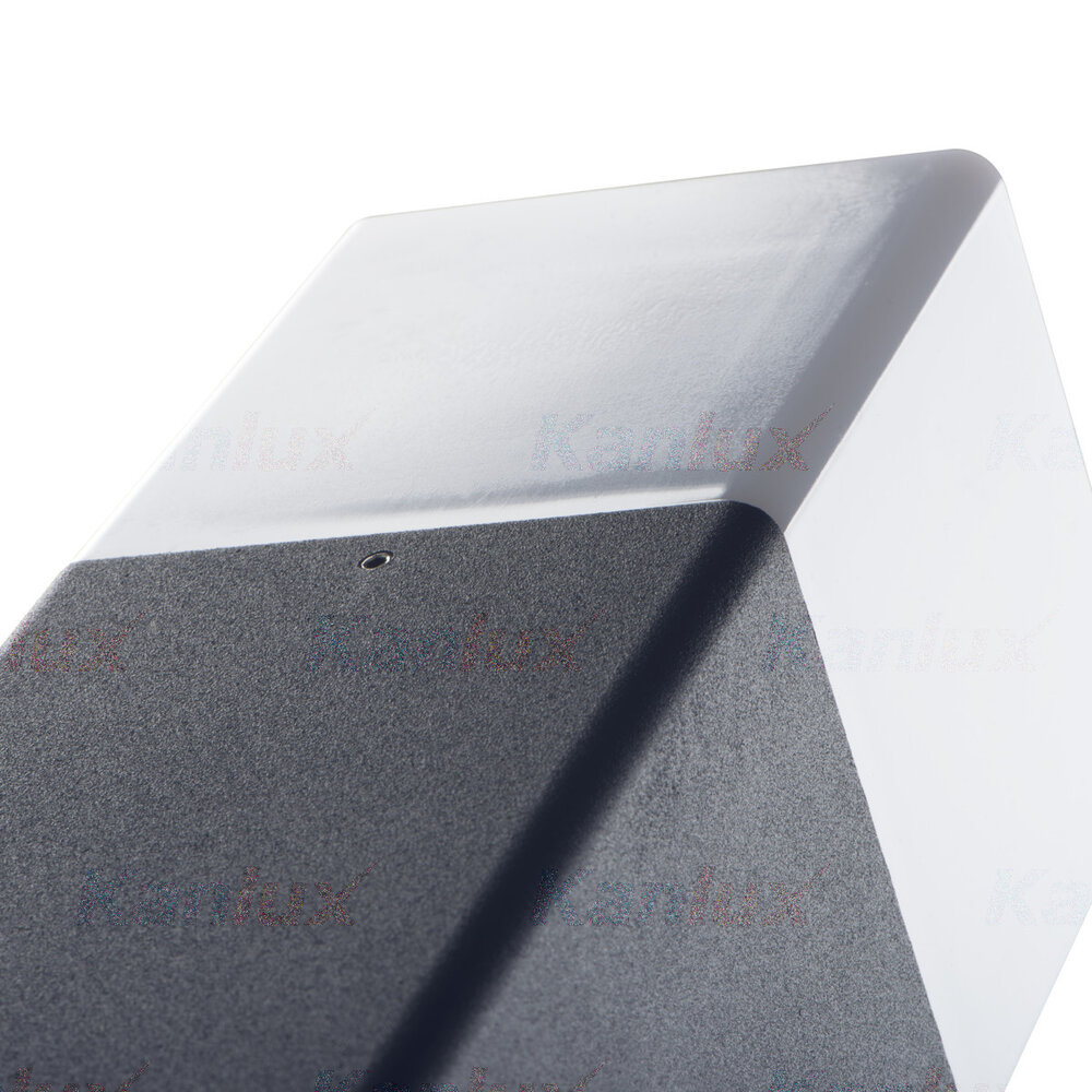 Kanlux Tuinlamp single spot -  Antraciet Grijs - IP44 - E27 aansluiting - Max. 11W