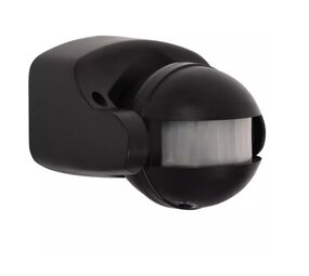 Kanlux Bewegingssensor opbouw 160Â¡ -  IP44 - PIR infrarood bewegingsmelder - 230V max. 1200W  - Zwart