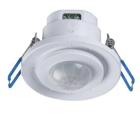 Kanlux Bewegingssensor inbouw 360gr -  IP20 - PIR infrarood bewegingsmelder - 230V max. 800W  - Kantelbaar - Wit