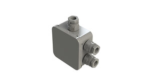 Kabeldoos Grijs IP54 - 220-C - 80 x 80 x 50 mm - Incl. 3 kabelwartels PG-16 3 wartelmoeren PG-16 Kabeldoos Grijs IP54 - 220-C - 80 x 80 x 50 mm - Incl. 3 kabelwartels PG-16 3 wartelmoeren PG-16