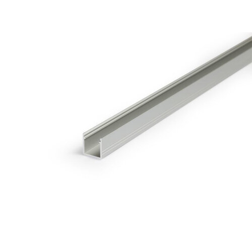 Aluminium U-profiel diep zilver - 1000*16*12 mm