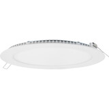 LED Dimbare inbouwspot rond aluminium  - 12W vervangt 100W - zaagmaat 160mm - buitenmaat 170mm  - 4000K helder wit licht