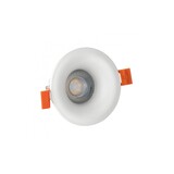 Spectrum LED GU10 inbouwspot wit rond - Enkelvoudig voor 1 LED GU10 spot Spectrum LED GU10 inbouwspot wit rond - Enkelvoudig voor 1 LED GU10 spot