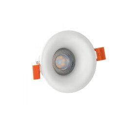 Spectrum voor de installateur LED GU10 inbouwspot wit rond - Enkelvoudig voor 1 LED GU10 spot