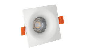 Spectrum voor de installateur: Betaalbare kwaliteit en veelzijdige LED-oplossingen LED GU10 inbouwspot wit vierkant - Enkelvoudig voor 1 LED GU10 spot Spectrum voor de installateur: Betaalbare kwaliteit en veelzijdige LED-oplossingen LED GU10 inbouwspot wit vierkant - Enkelvoudig voor 1 LED GU10 spot