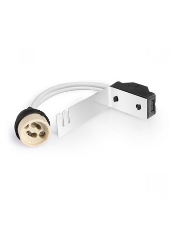 Spectrum voor de installateur: Betaalbare kwaliteit en veelzijdige LED-oplossingen LED GU10 inbouwspot rond zwart - zaagmaat 74mm - incl. GU10 fitting met montagebeugel