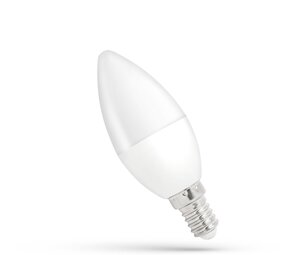 Spectrum voor de installateur LED kaarslamp E14 C37 - 4W vervangt 29W - 6000K daglicht wit