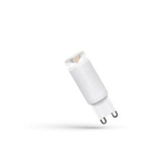 Spectrum LED G9 - 2.5W vervangt 25W - 3000K warm wit licht - keramisch Spectrum LED G9 - 2.5W vervangt 25W - 3000K warm wit licht - keramisch