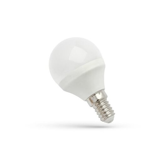 LED lamp E14 G45 - 6W vervangt 46W - 4000K helder wit licht
