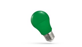 Spectrum voor de installateur LED lamp E27 - A50 - 5W vervangt 50W - Groen licht