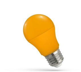 Spectrum voor de installateur LED lamp E27 - A50 - 5W vervangt 50W - Oranje licht