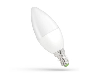 Spectrum voor de installateur LED lamp E14 - C37 - 4W vervangt 40W - 4000K helder wit licht