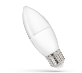 Spectrum voor de installateur LED lamp E27 - C37 - 4W vervangt 40W - 4000K helder wit licht