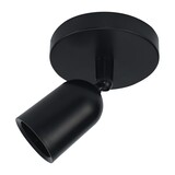 Spectrum voor de installateur Plafondspot Solis zwart - GU10 aansluiting - 360Â¡ draaibaar