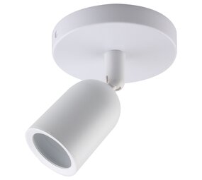 Spectrum voor de installateur LED Opbouwspot - GU10 Fitting - Wit - IP20 - 360° Draaibaar - Wit | Exclusief Lichtbron