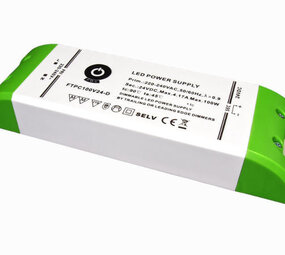 LED voedingsadapter 24V  - Dimbaar - 100W 4.17A - IP67 Waterdicht