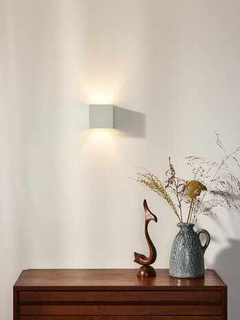 Lucide LED Wandlamp XIO Wit - 4W dimbaar - 2700K warm wit licht Lucide LED Wandlamp XIO Wit - 4W dimbaar - 2700K warm wit licht